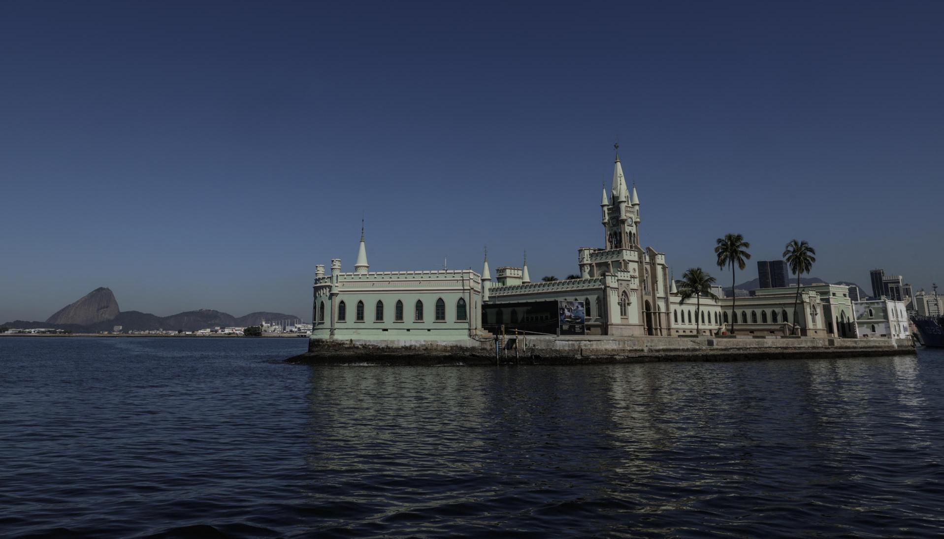El pequeño palacio de la 'Isla Fiscal'.