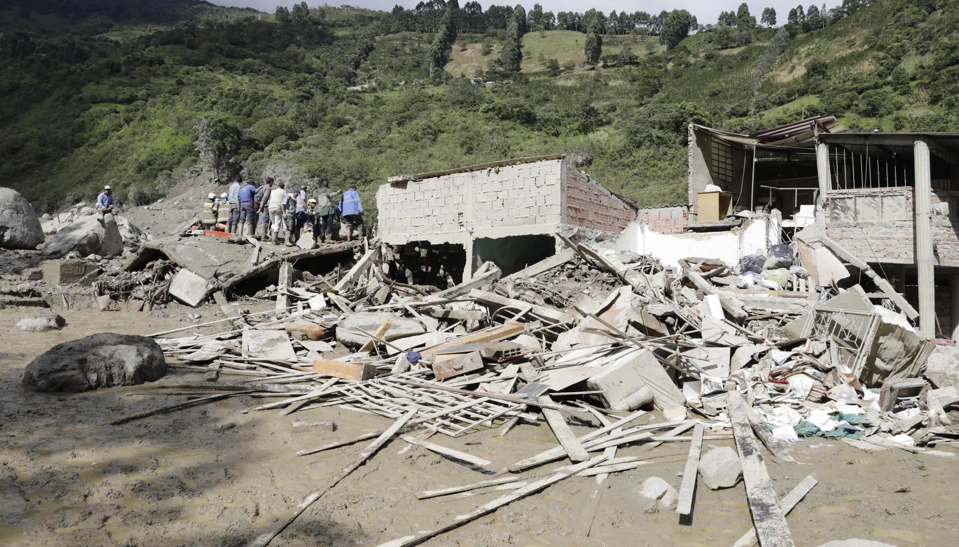 La tragedia en Quetame dejó 20 muertos.