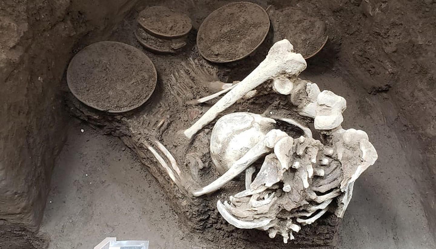 La aldea se puede ubicar cronológicamente alrededor de los años 450-650 de nuestra era.
