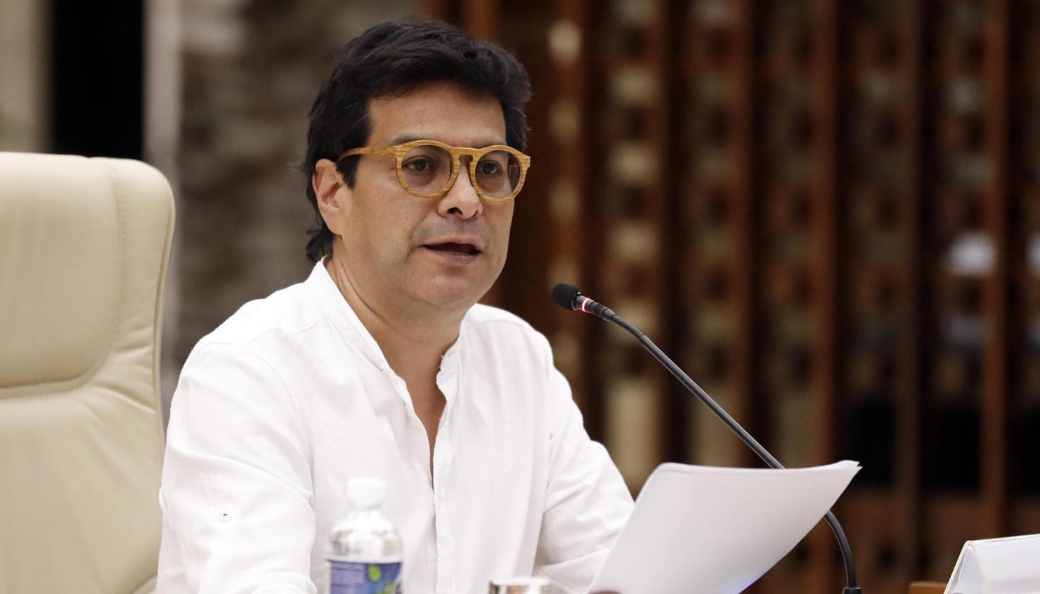 El alto comisionado para la paz, Danilo Rueda.