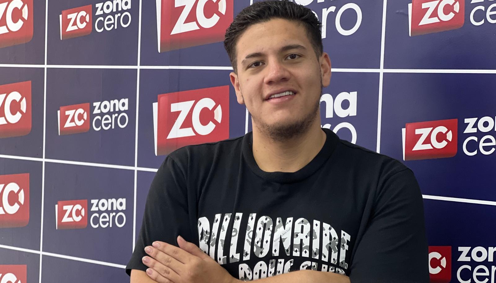El joven cantante Ulises Malkum.