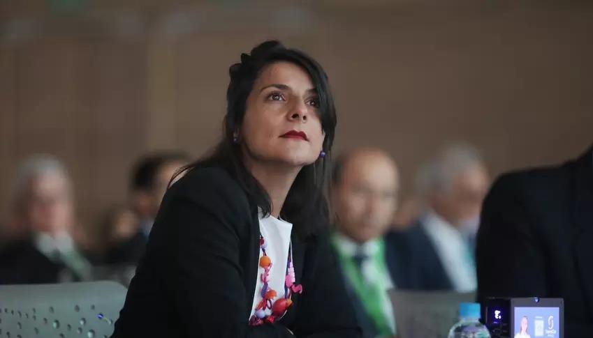 Irene Vélez, ministra de Minas.