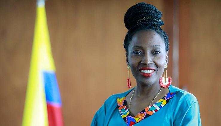 La Viceministra de Educación Superior, Ana Carolina Quijano Valencia.