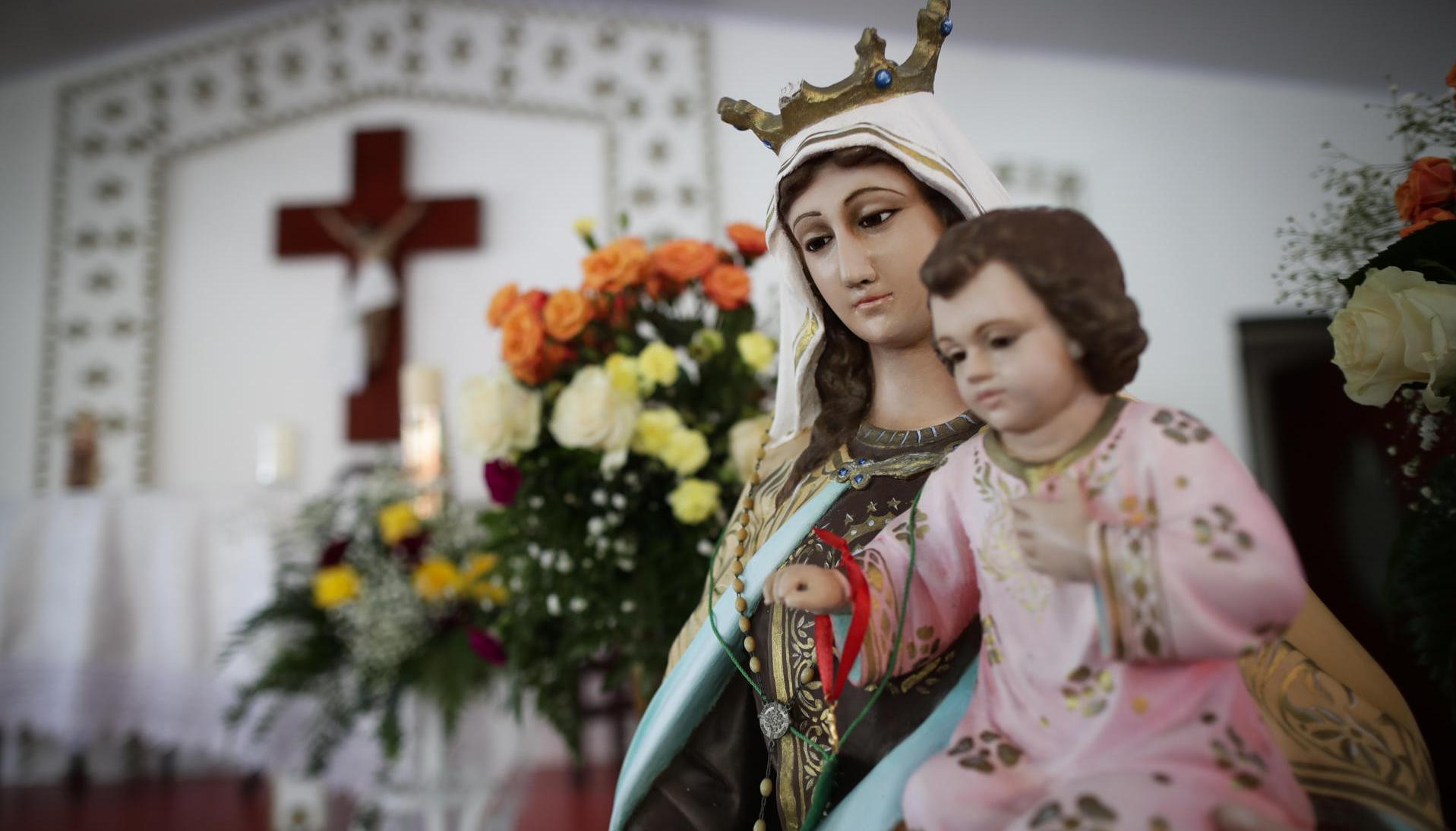 Virgen del Carmen en Panamá.