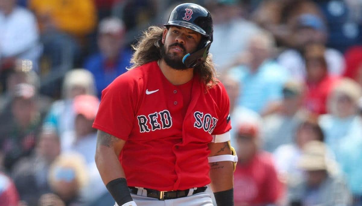 Jorge Alfaro estuvo en el Spring Training con Boston. 