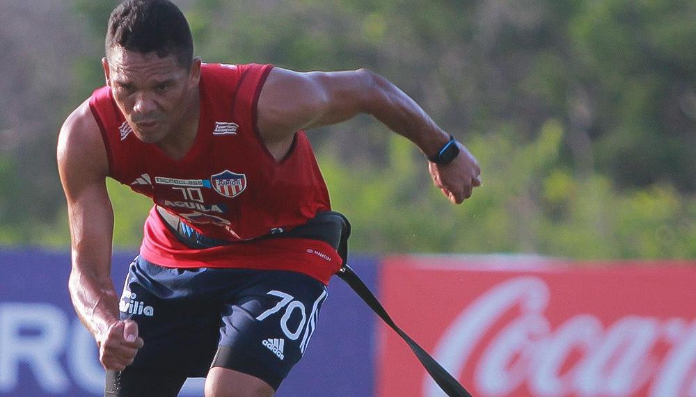 Carlos Bacca marcó cuatro goles en la pretemporada con Junior. 