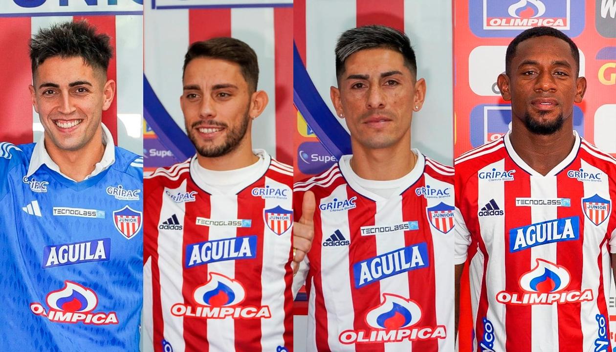 Santiago Mele, Gonzalo Lencina, Emanuel Olivera y Pablo Rojas.