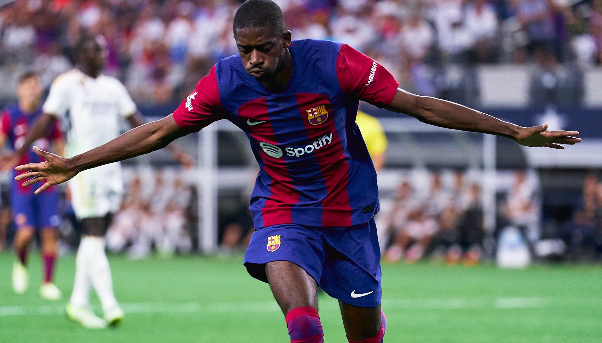 Ousmane Dembelé llegó al Barcelona en 2017, procedente del Borussia Dortmund.