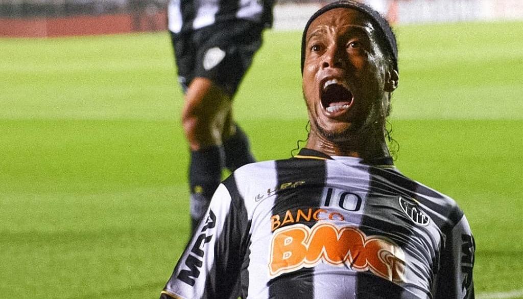 Ronaldinho Gaúcho jugó en Atlético Mineiro entre 2012 y 2014. 