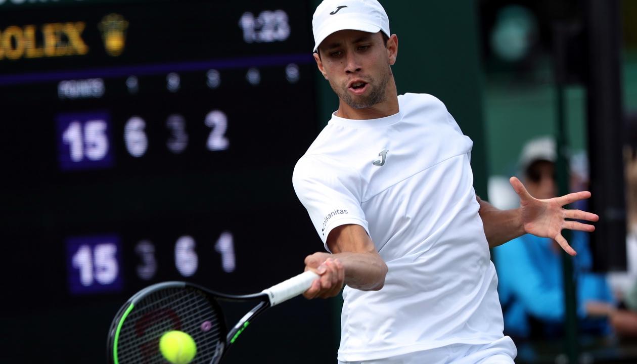 Daniel Galán cumple su tercera participación en Wimbledon. 