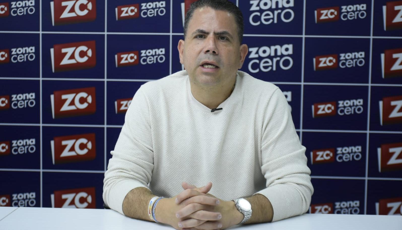 Harry Canedo Acosta, candidato a la Asamblea del Atlántico por el partido de la 'U'.