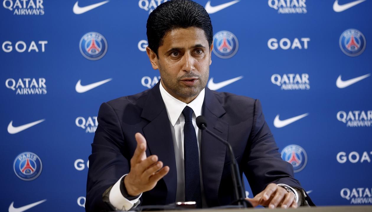 Nasser Al Khelaifi, presidente del PSG habló sobre la actualidad de Mbappé.