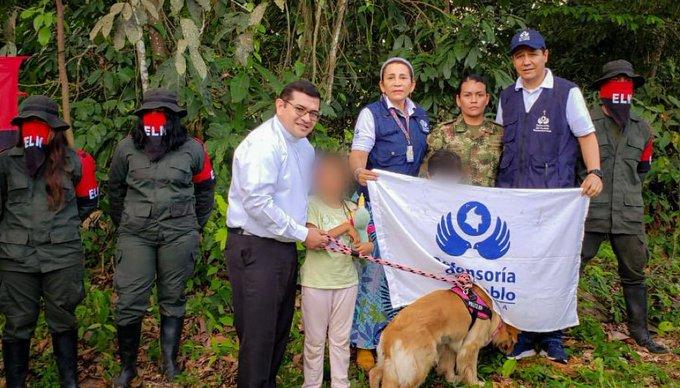 La misión humanitaria que recibió a la sargento Karina Ramírez y a sus dos hijos menores
