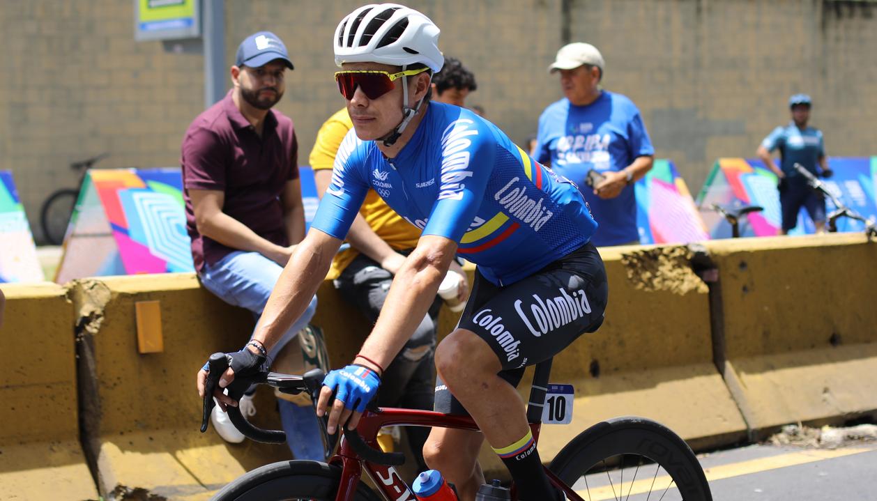 Miguel Ángel López corre actualmente para el Team Medellín. 