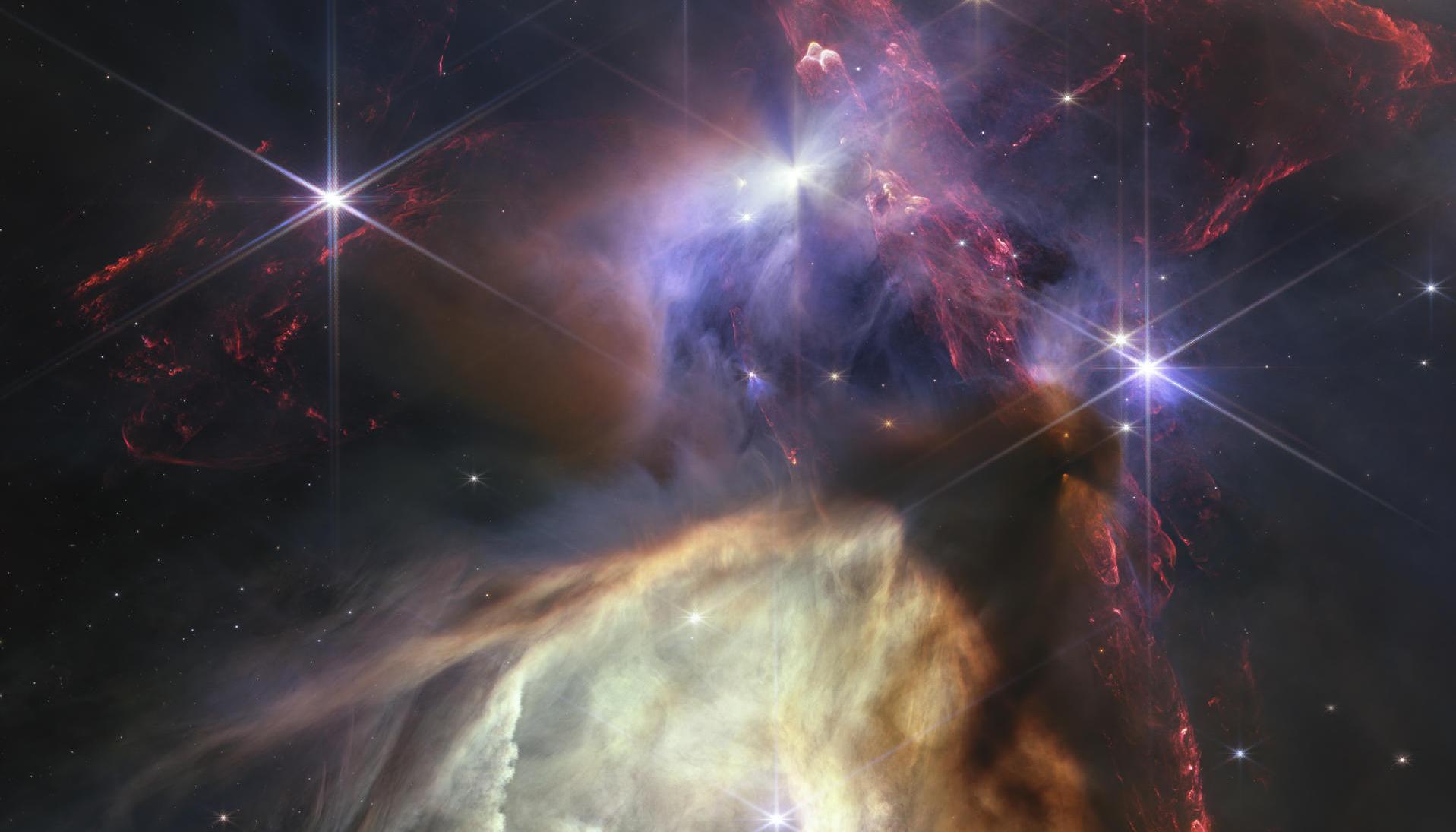 La imagen del telescopio espacial James Webb de la zona donde nacen las estrellas