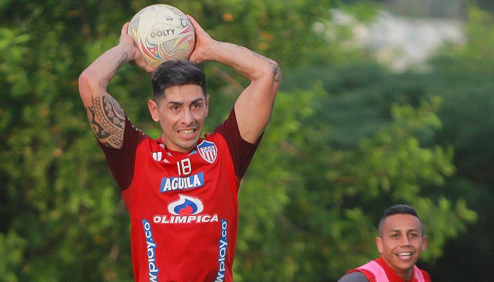 El argentino Emanuel Olivera, una de las caras nuevas de Junior para el segundo semestre.