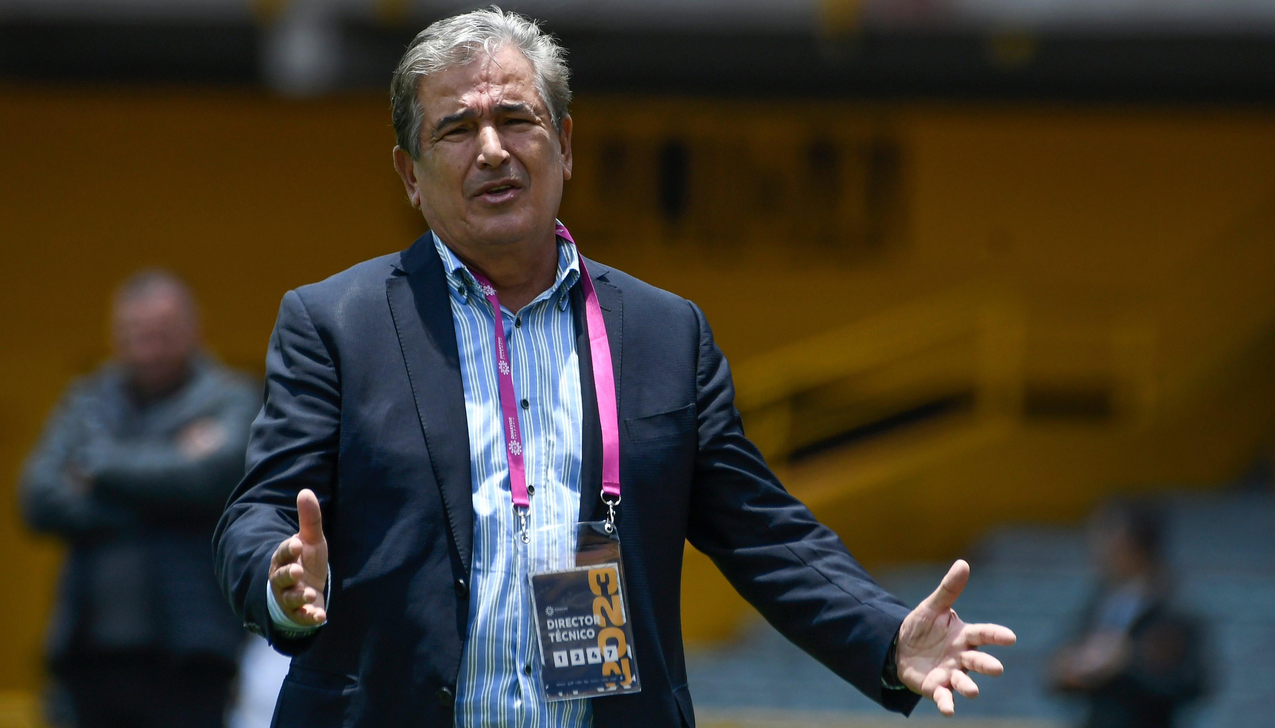 Jorge Luis Pinto, técnico saliente del Deportivo Cali.