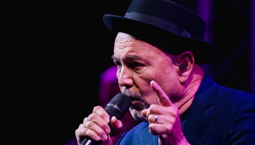 Rubén Blades, cantautor panameño. 