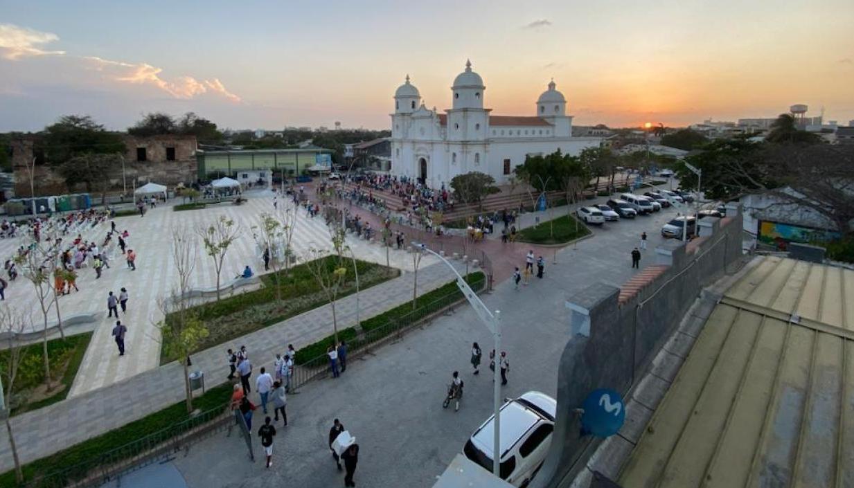 Imagen de referencia de la Plaza de Soledad.