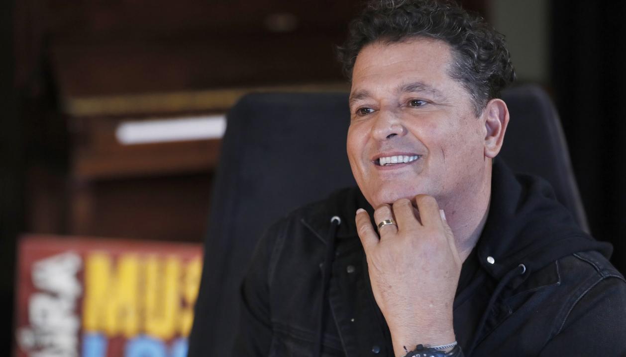 Carlos Vives, cantautor colombiano. 