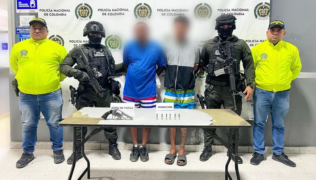 Presuntos miembros de 'Los Pachenca'.