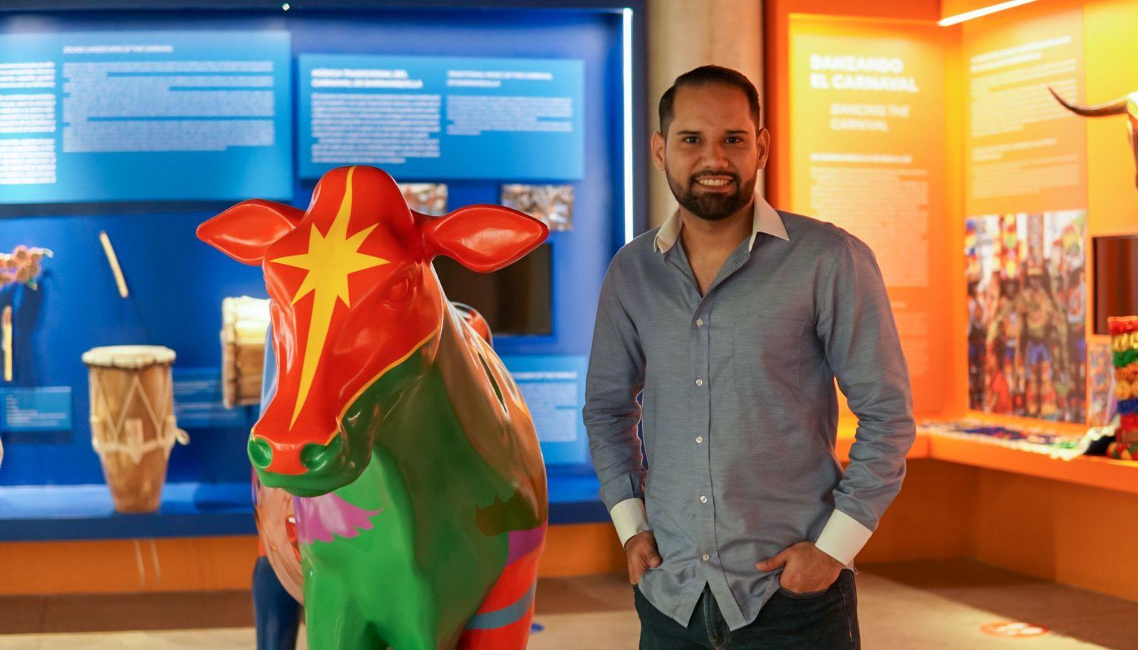 Luis Eduardo Romero, artista barranquillero 