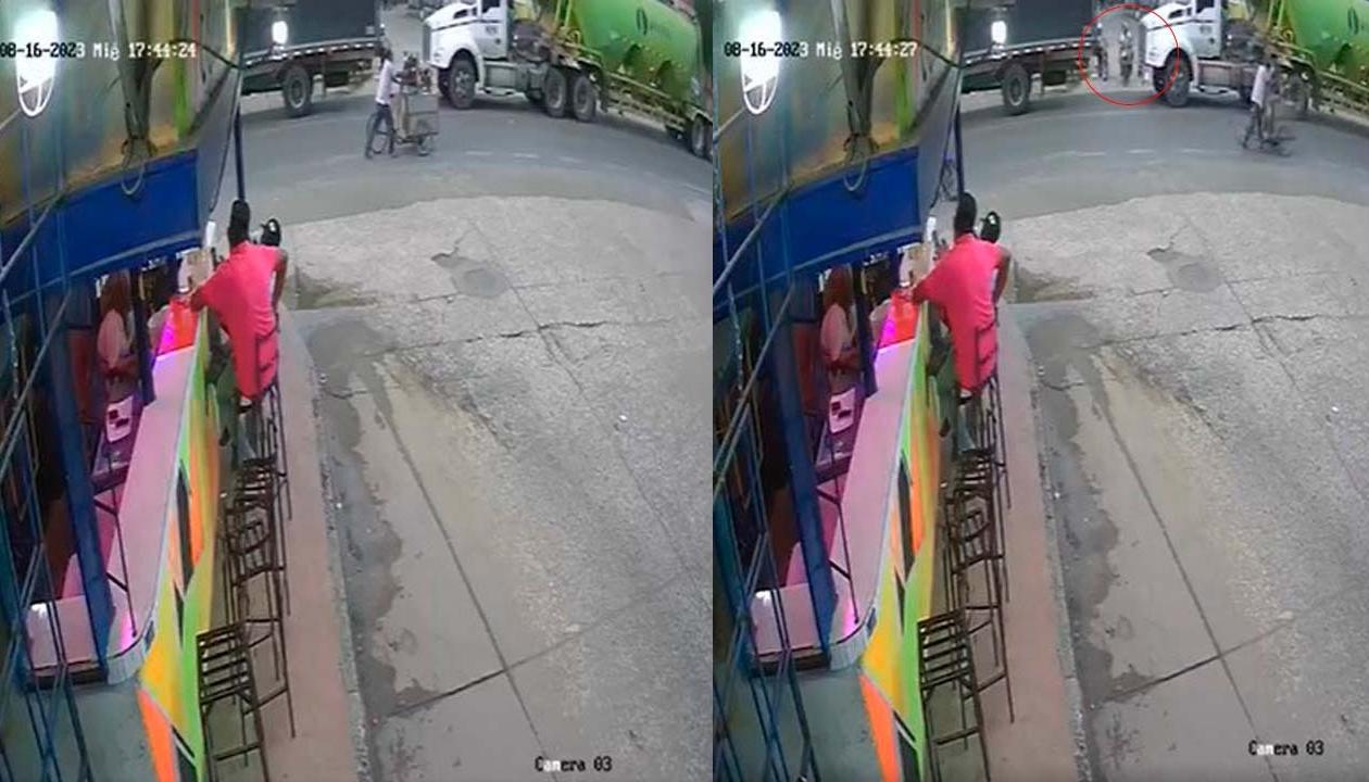 Accidente de tránsito en Sabanalarga