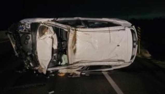 Carro donde se movilizaba Jhonatan Eduardo Meza Zuluaga.