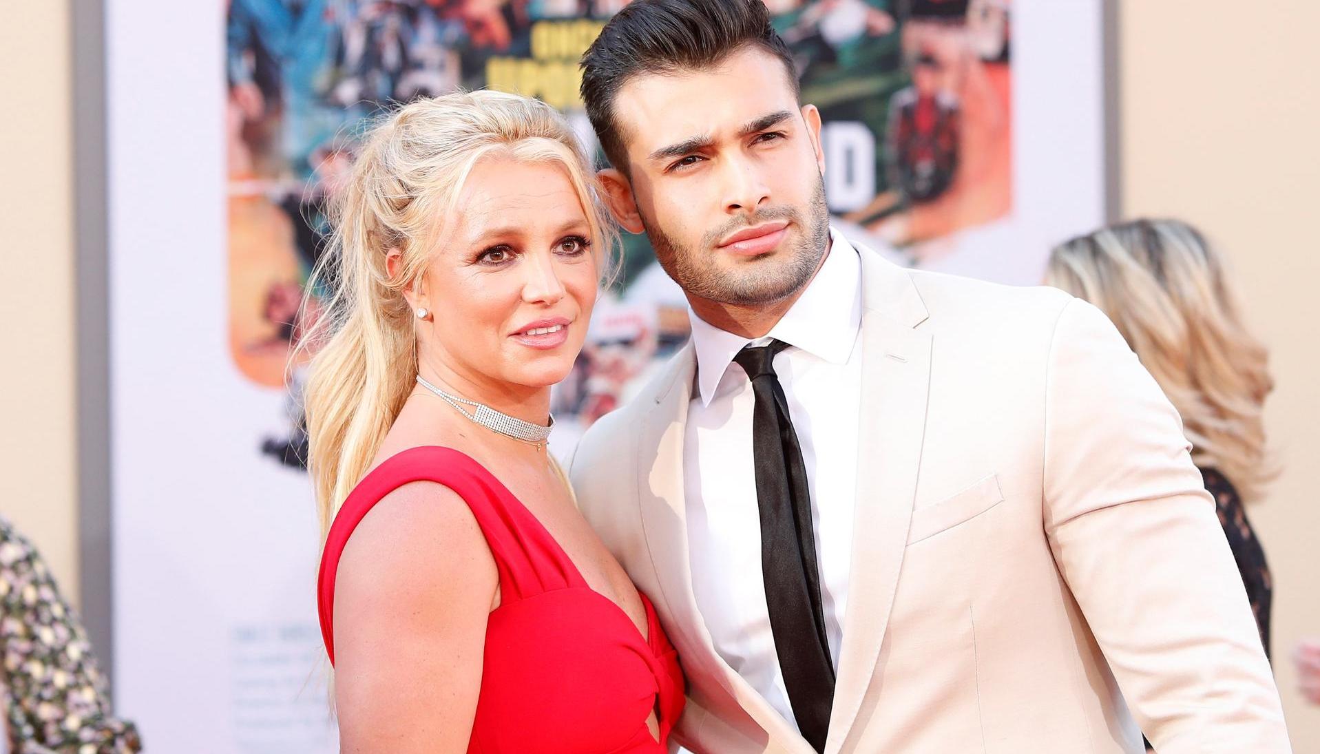 Britney Spears y Sam Asghari en una imagen de archivo