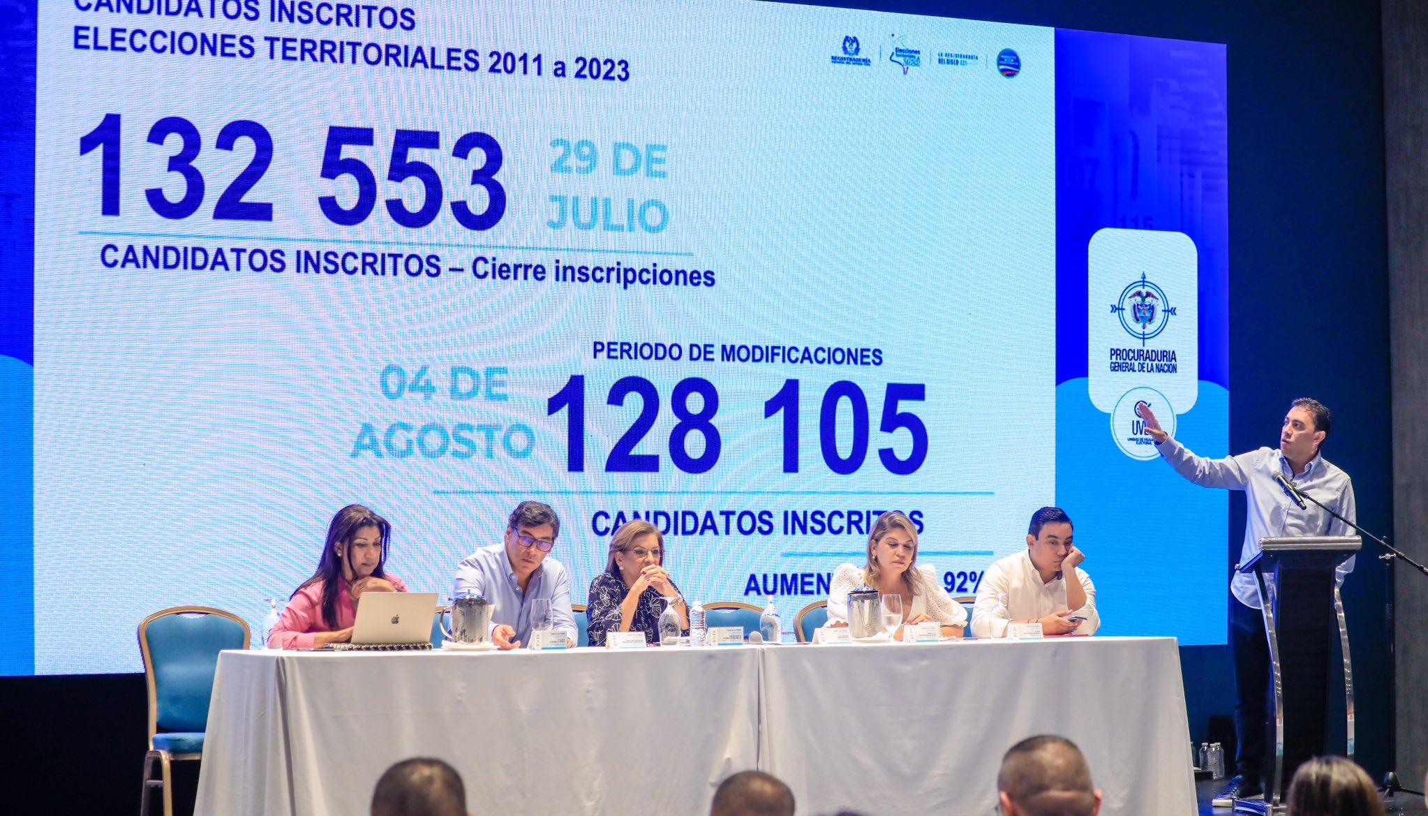 Foro de Avances del Proceso Electoral en Santa Marta.