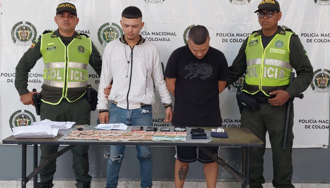 Kevin Andrés Martínez y Brayan Mayan.