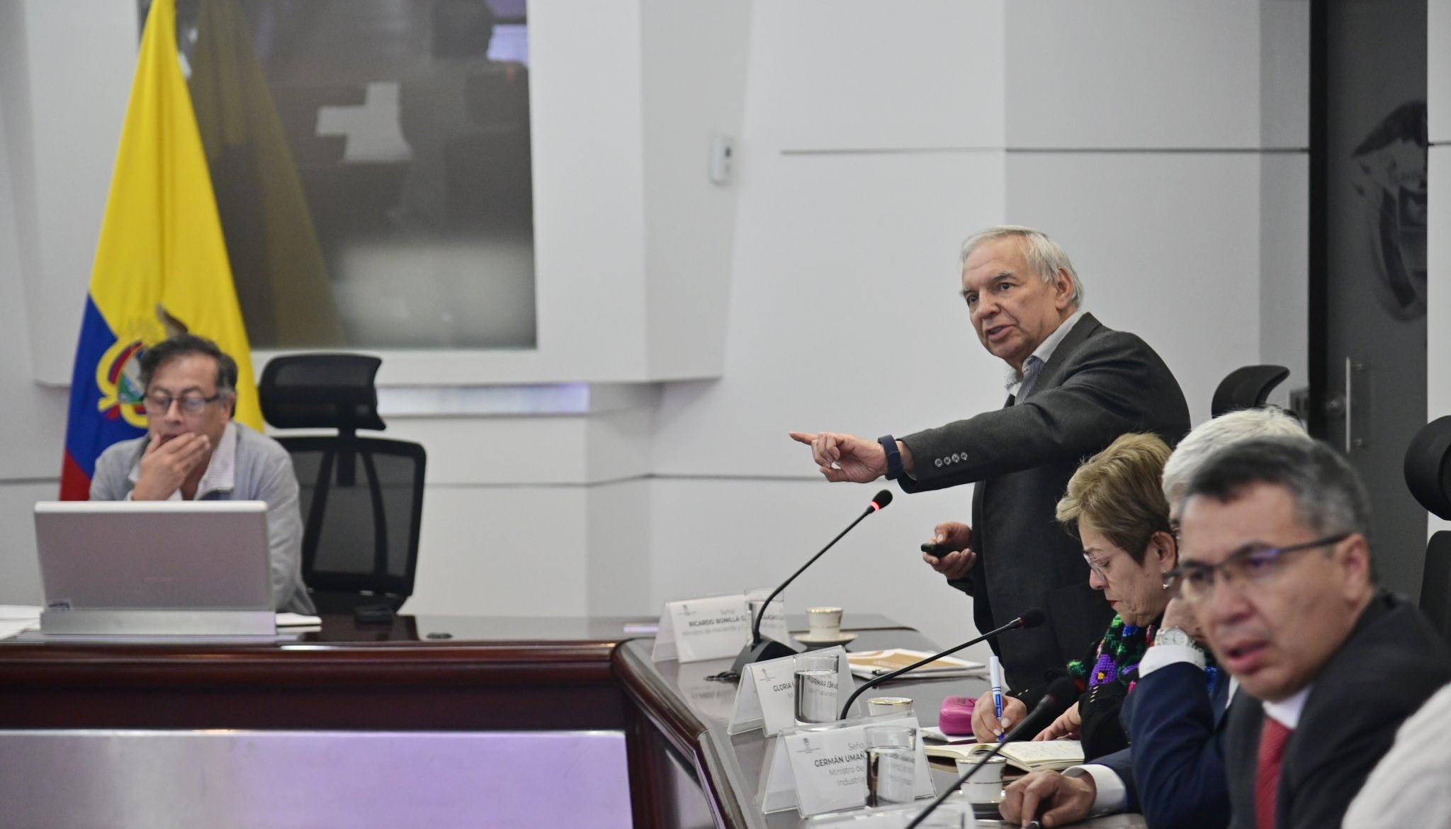 Aspecto del Consejo de Ministros en el que hubo el llamado de atención presidencial.