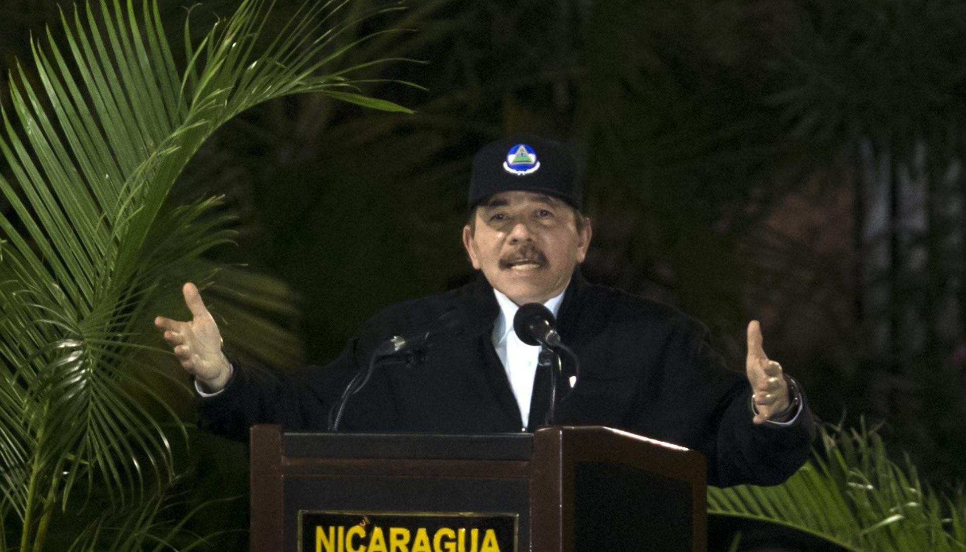 Daniel Ortega, presidente de Nicaragua. 