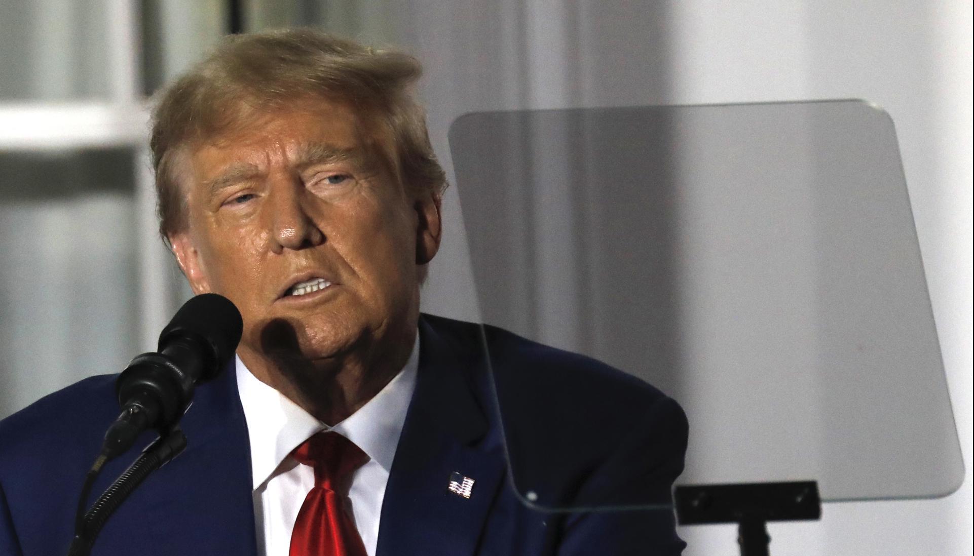 Donald J. Trump, expresidente de Estados Unidos.