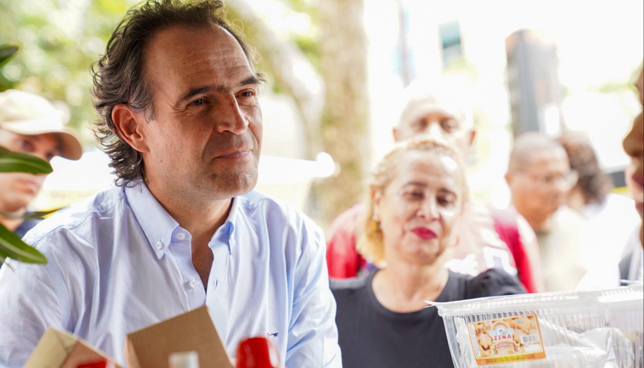 El candidato a la Alcaldía de Medellín, 'Fico' Gutiérrez.