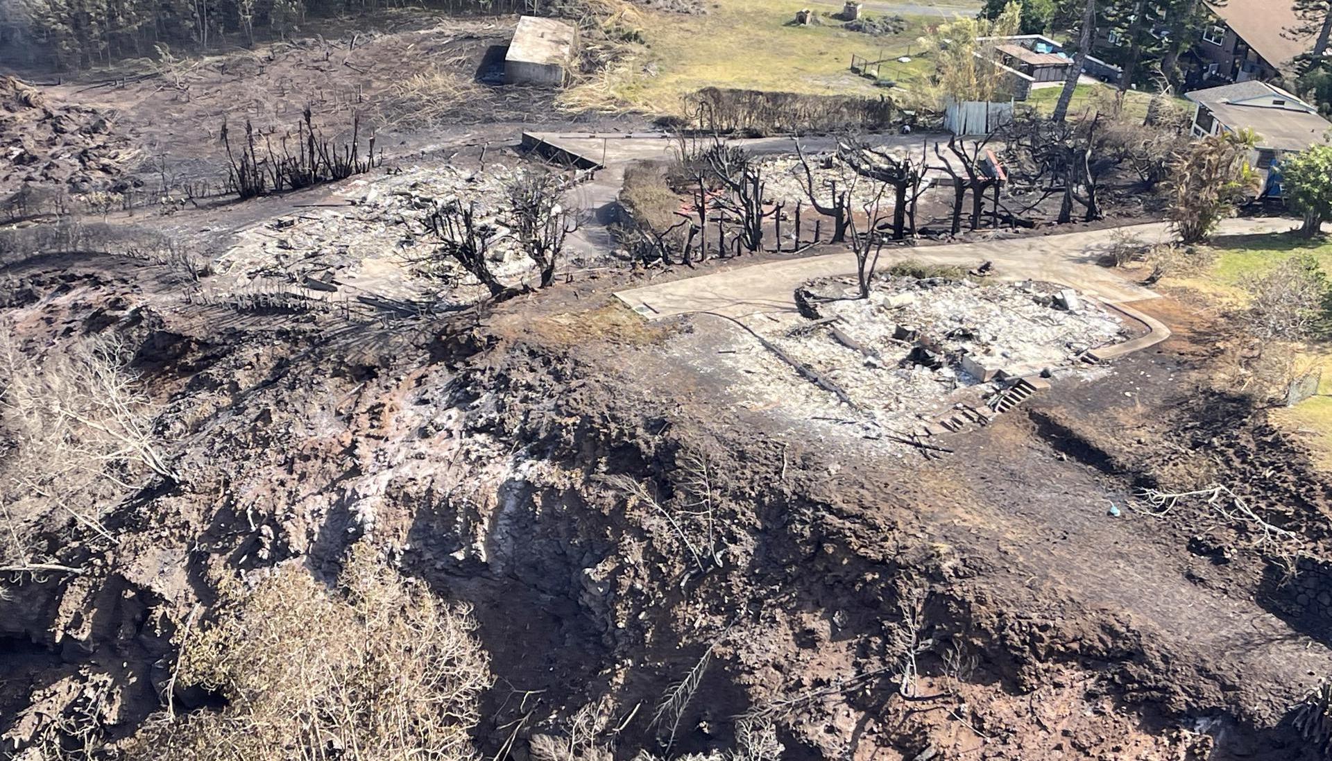 Incendio en Maui.