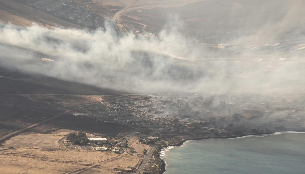 Imagen del incendio.