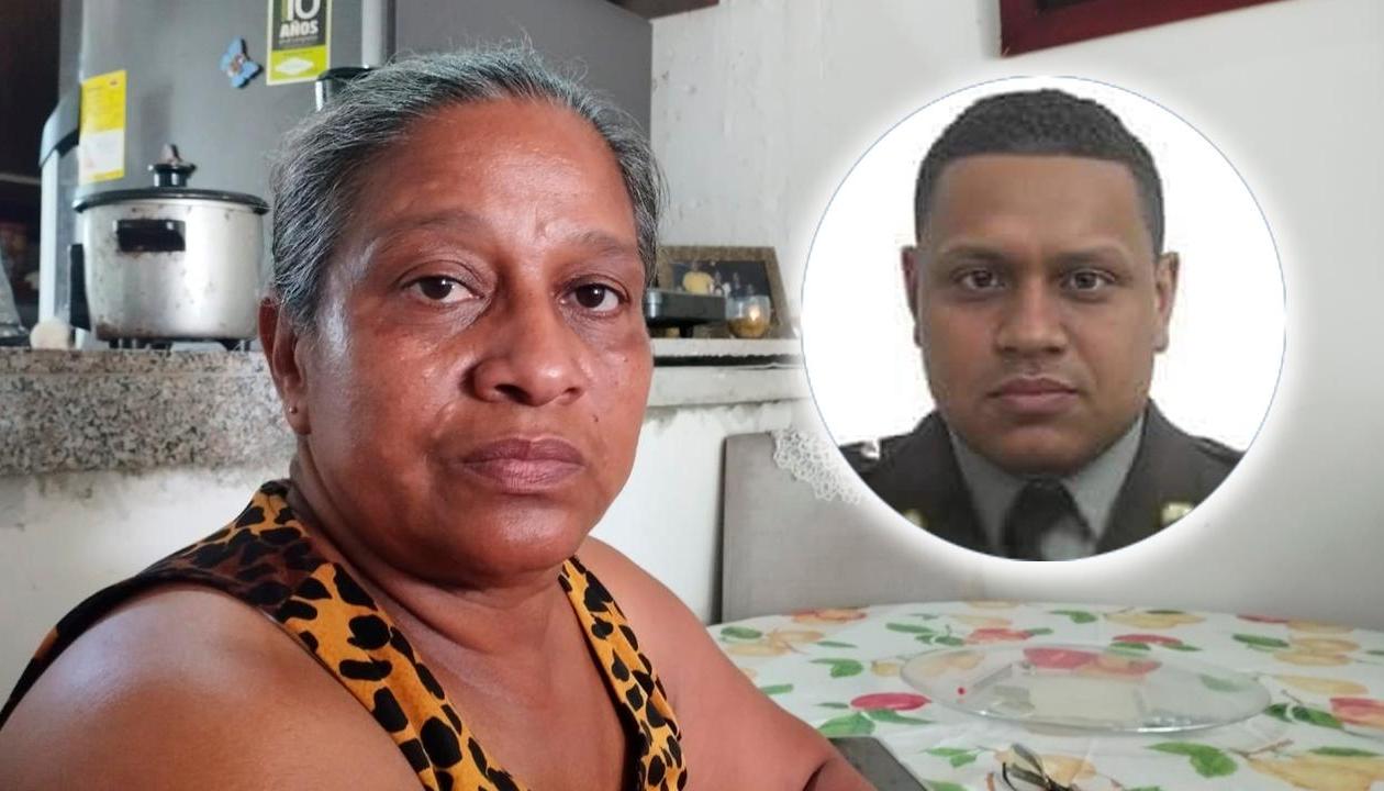 Ingrid Aja y su hijo Michael León Aja