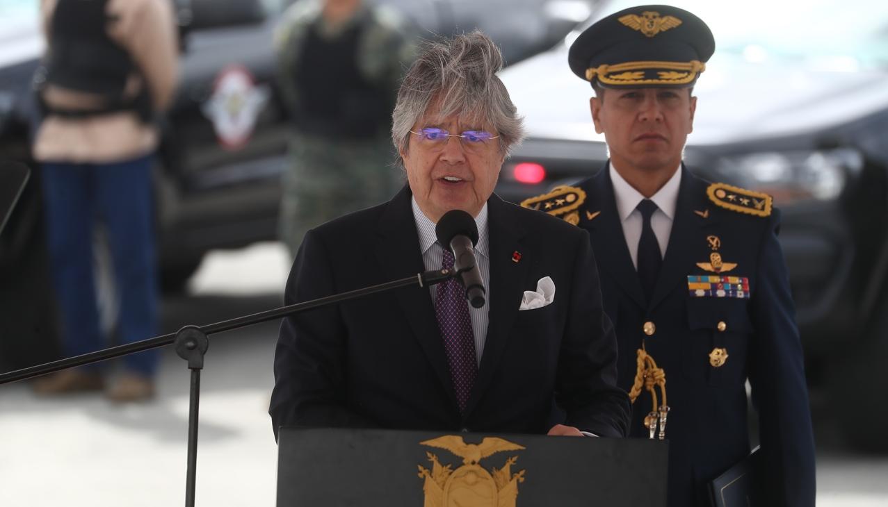 El presidente de Ecuador, Guillermo Lasso.