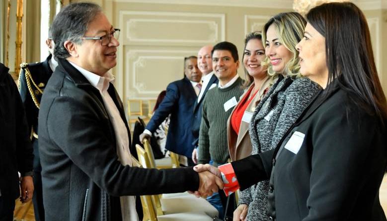 El Presidente Gustavo Petro se reunió en la Casa de Nariño con la bancada liberal.