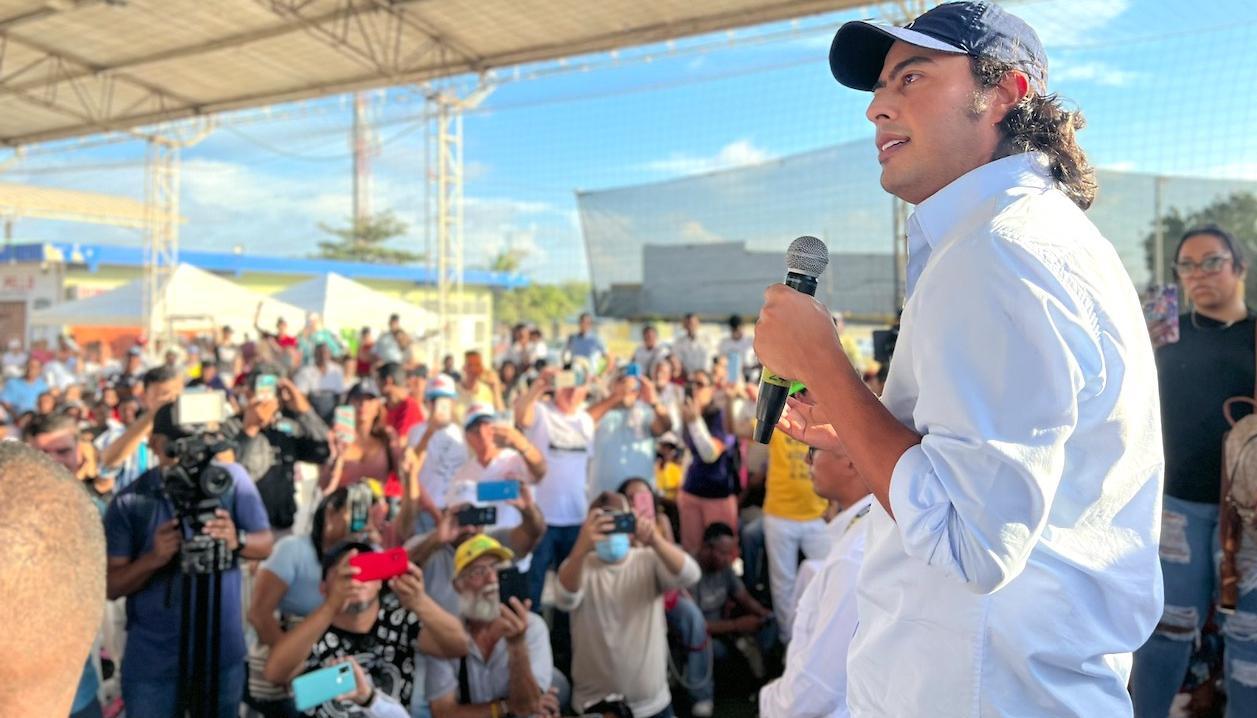El diputado Nicolás Petro.
