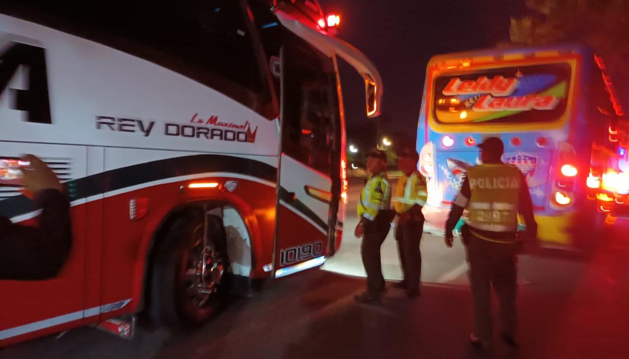 Operativos contra la extorsión y piratería terrestre en el Atlántico.