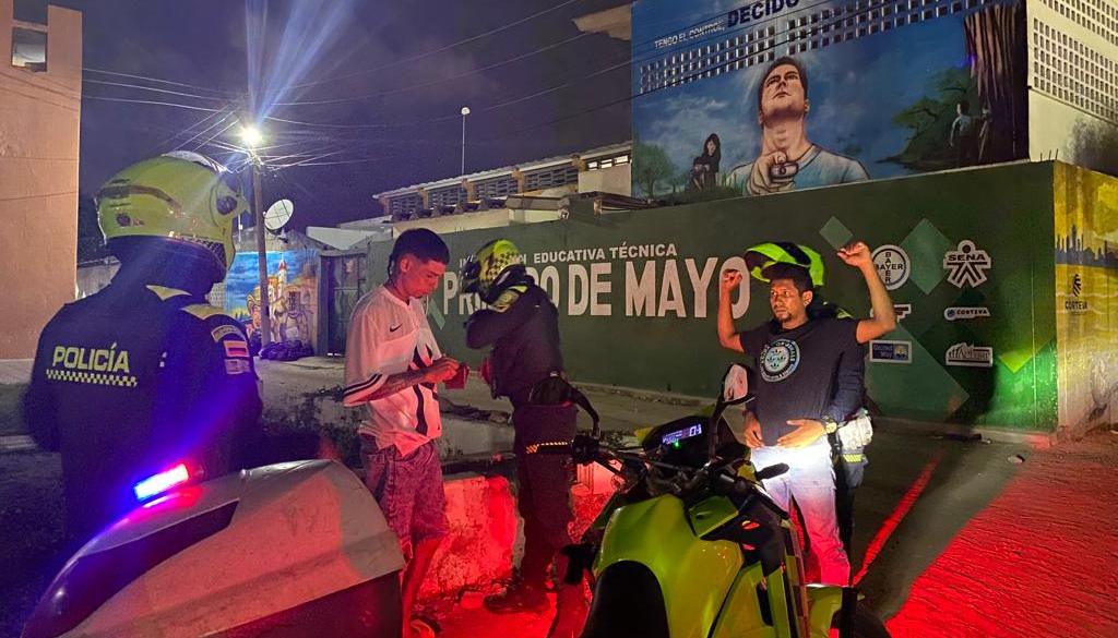 Operativos de la Policía Nacional.