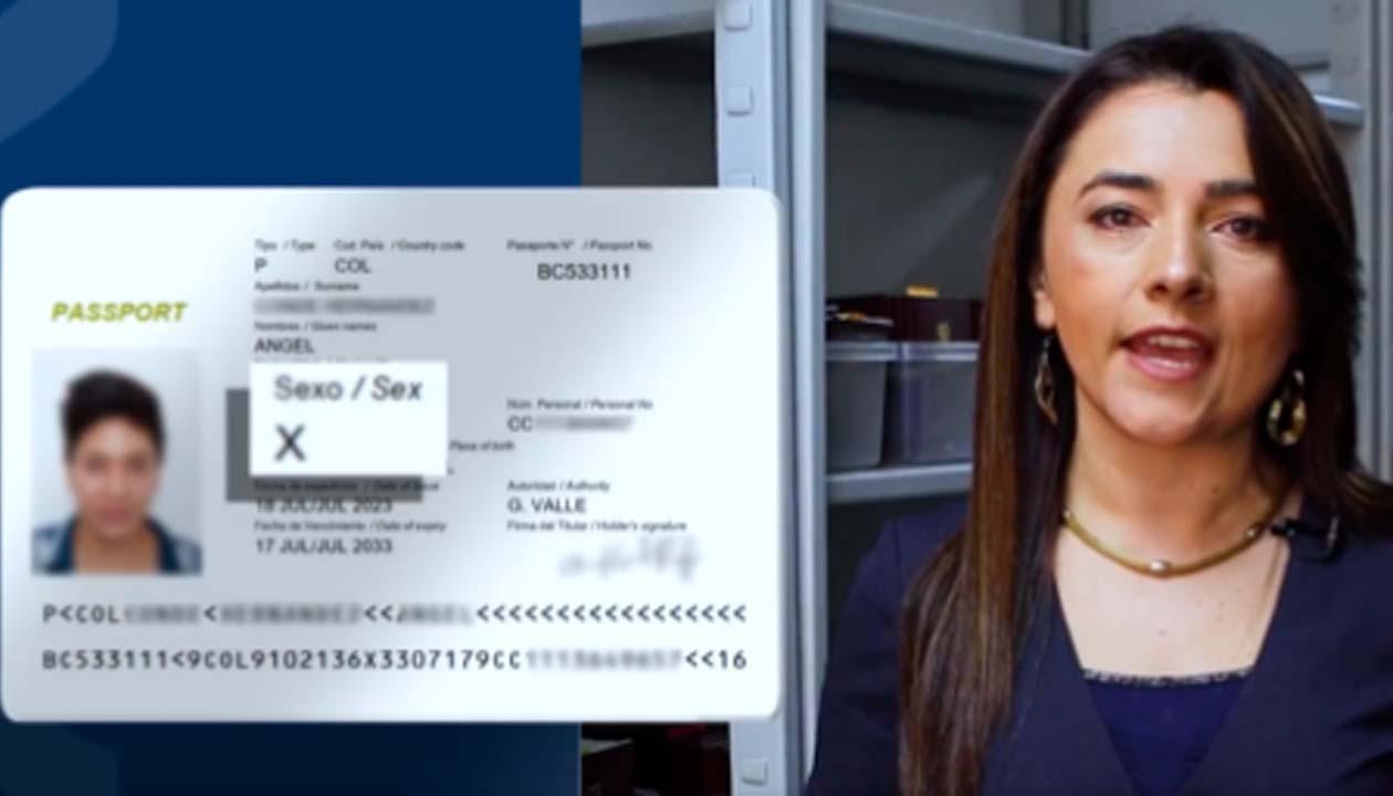 La Cancillería compartió un video en el que explica los nuevos pasaportes con la opción X
