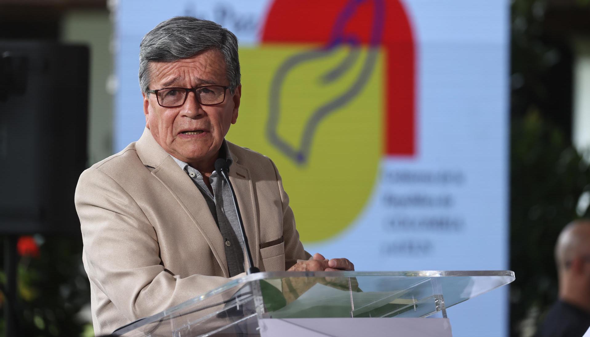 'Pablo Beltrán', jefe negociador del ELN con la mesa de diálogos del Gobierno Nacional
