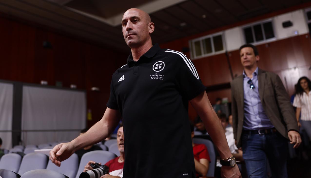 Luis Rubiales, presidente de la Real Federación Española de Fútbol.
