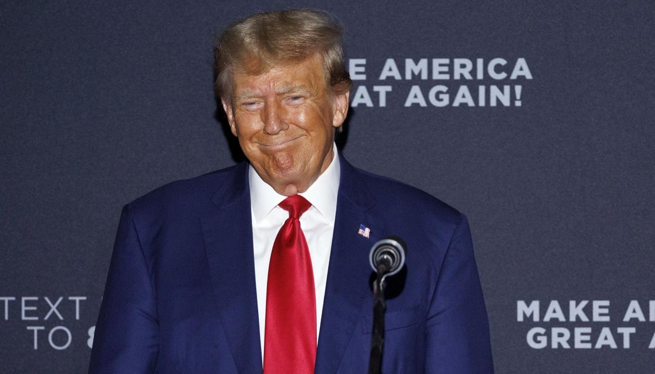 El expresidente de Estados Unidos Donald Trump.