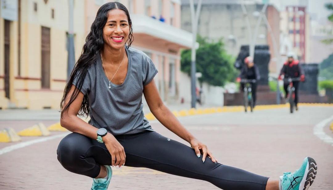 Marcela Niño, atleta caleña.