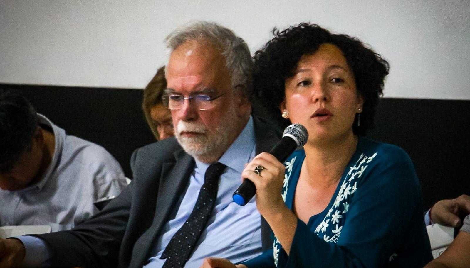 La senadora Isabel Cristina Zuleta.