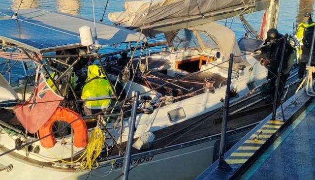 El barco fue interceptado por las autoridades españolas.